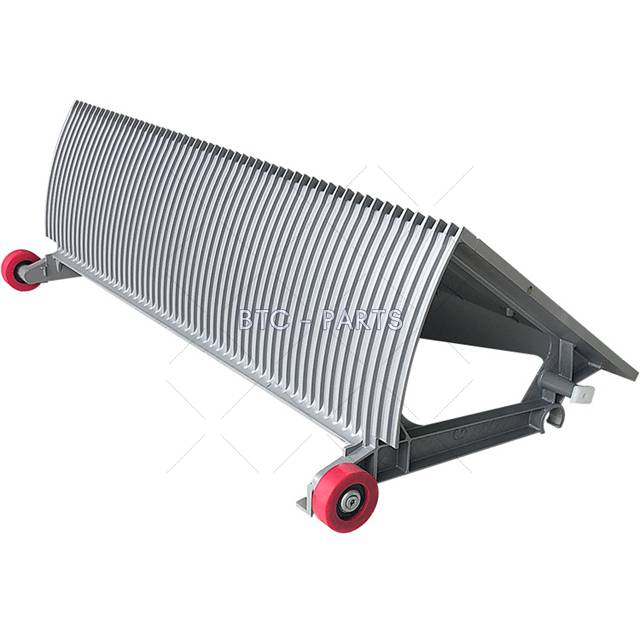 Escalator Step KM51384323V069, B=600mm Type60 Silver W=404.3mm Use For Kone