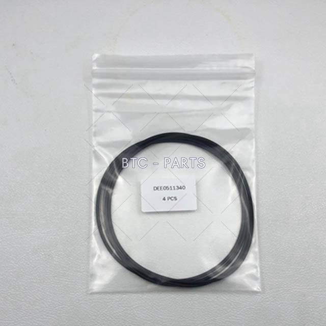 Escalator Round Sealing Ring DEE0511340, Inner Diameter 130 mm Round Thickness 3mm NB 70 Use For Kone
