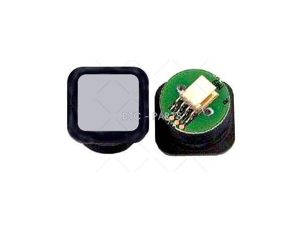 Elevator Push Button FAA25090M1, SUBS Model Chrome Plastic Square Red Illum Use For Otis