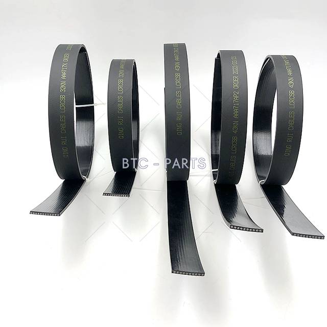 Elevator Traction Belt AAA717AR1, 60mm P3.3 (20 Cords) Use For Otis