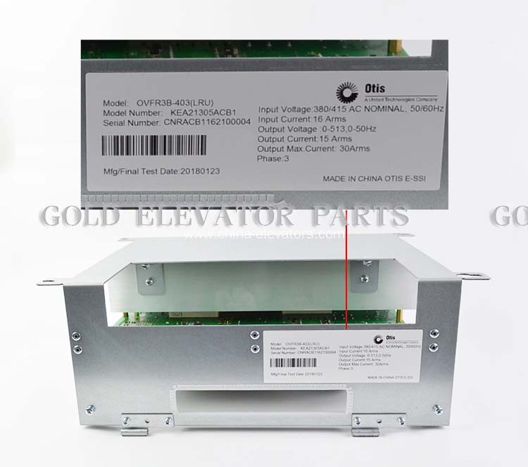 Elevator Inverter KEA21305ACB1, OVFR3B-403(LRU) Use For Otis