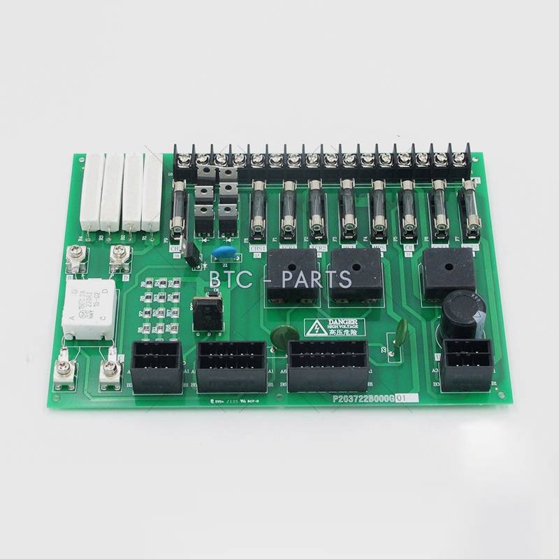 Elevator PCB Board P203722B000G01, Power Supply Board Use For Mitsubishi