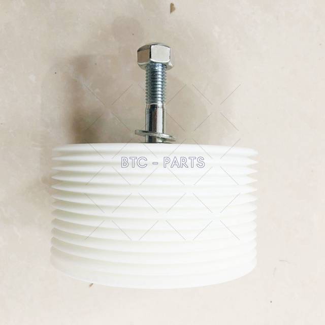 Escalator V-Belt Roller 17091019, Handrail Pulley With Shaft Use For Thyssenkrupp