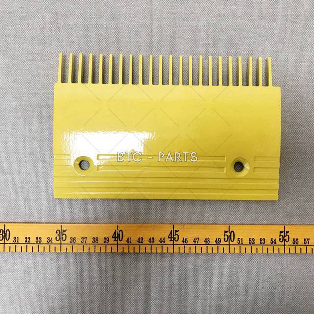 Escalator Comb Plate KM5130668H02, Yellow Powder Coated Use For Kone