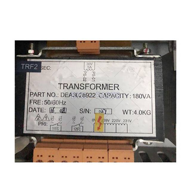 Elevator Transformer DEA3028922 Use For Lg/sigma