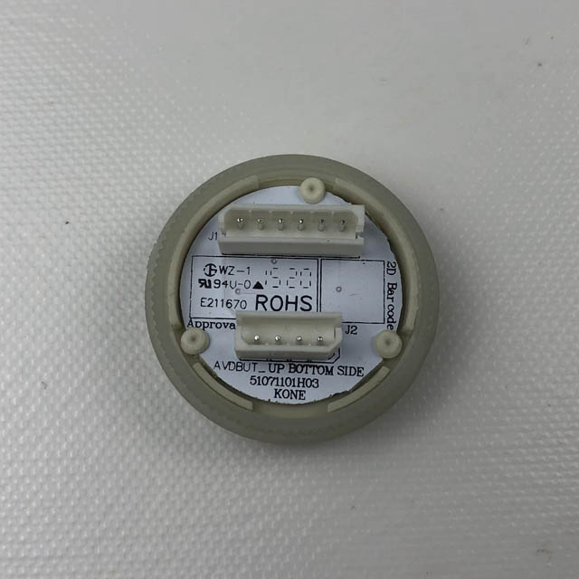 Elevator Push Button 51071101H03, With Braille Diameter 32.7mm Use For Kone