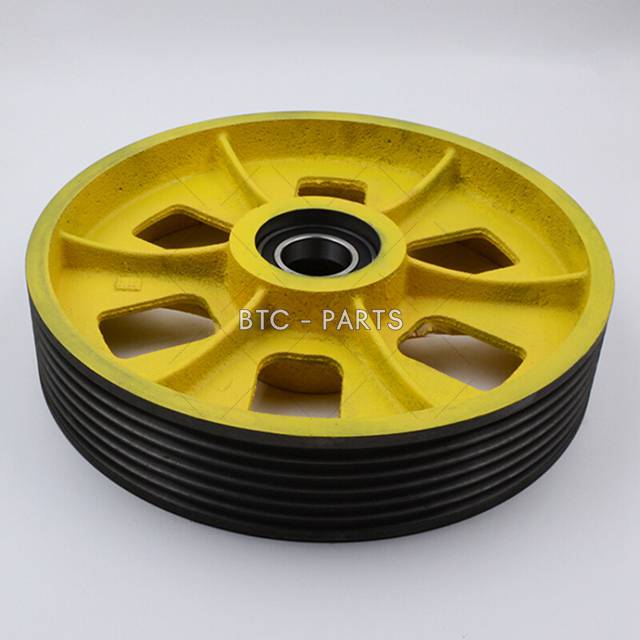Elevator Rope Pulley Wheel KM480064G01 Use For Kone