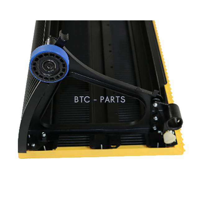 Escalator Step KM5212360G01, SS B=996mm Type100 Black Stainless Use For Kone
