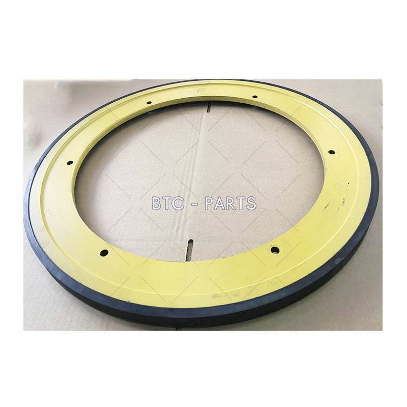 Escalator Friction Rubber Wheel XBA290DY5, 587x433x30mm Use For Otis