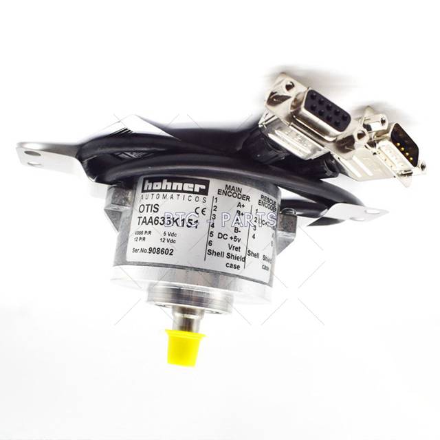 Elevator Encoder TAA633K151, Main/Rescue 4096PR 5VDC Use For Otis
