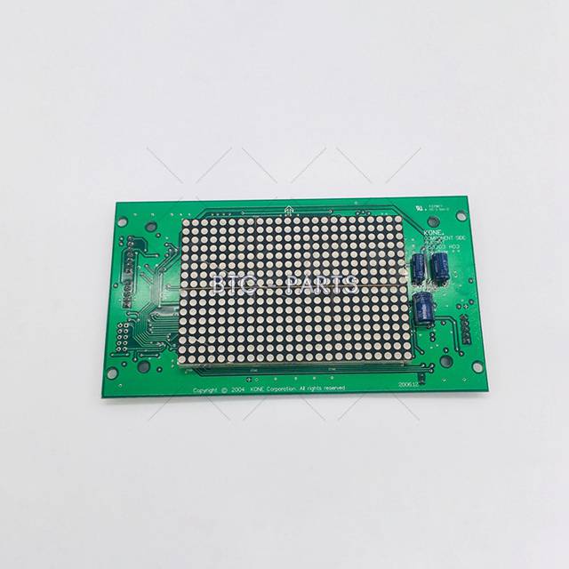 Elevator PCB Board KM853300G01, COP Display Board Vdmat COP Dot Matrix Red Display Use For Kone