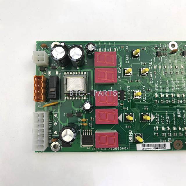 Elevator PCB Board KM763600G01, LOP-CB ASSEMBLY Land Operating Panel Use For Kone