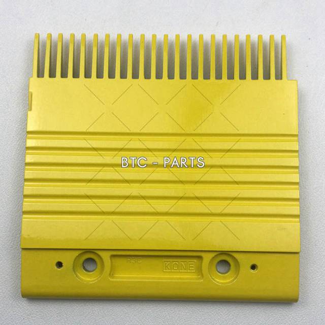 Escalator Comb Plate KM5002050H02, yellow For R3C Use For Kone