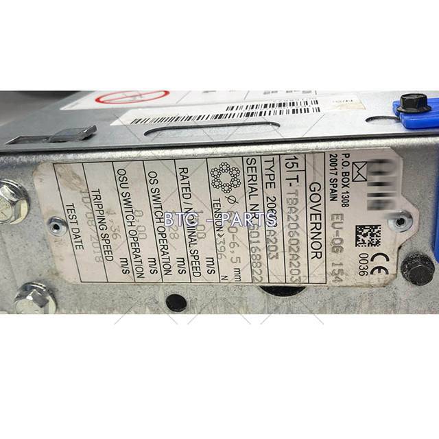 Elevator Speed Limiter TBA20602A203, 1.0m/s Use For Otis
