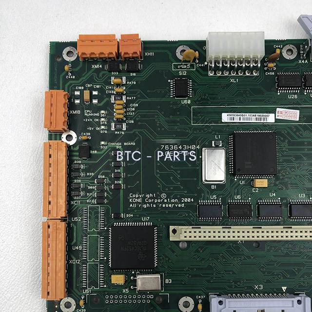 Elevator PCB Board KM763640G01, LCECPU V3F18 Use For Kone