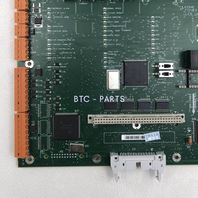 Elevator PCB Board KM713100G01, LCECPU Monospace REV 2.5 Use For Kone