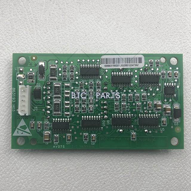 Elevator PCB Board KM863190G01, Display Board LCI AVD7S Use For Kone